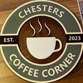 logo chesters coffee cafe
